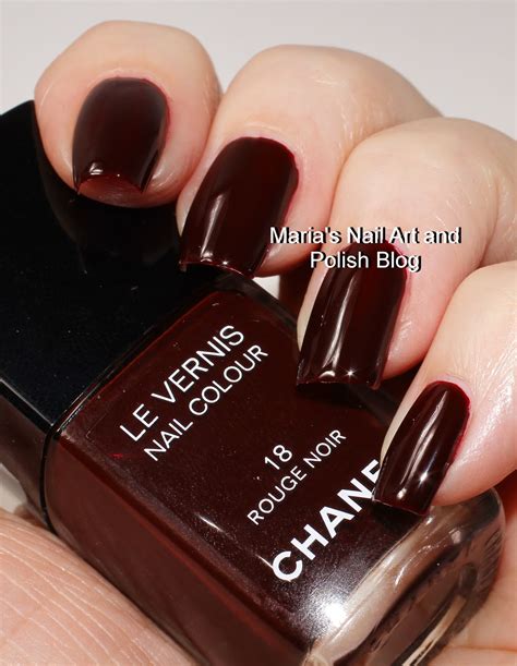 nagellack chanel rouge noir|chanel nail polish afterglow.